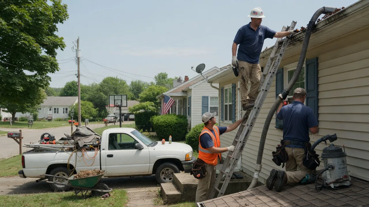 Gutter Installation in Cory, IN near me